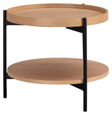 Produktbild von home24 Beistelltisch - Echtholzfurnier