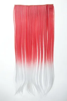 Produktbild von WIG ME UP 5 Clip-In Extension glatt Ombre Rot, Weiß YZF-3179P-113/1001