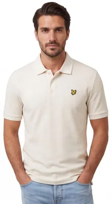 Produktbild von Lyle & Scott Milano Polo Creme Relaxed Fit Kurzarm