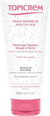 Produktbild von Topicrem Gentle Scrub Sensitive Skin 200 Ml