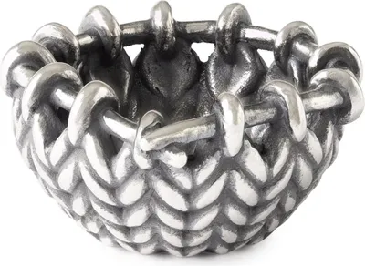 Produktbild von Trollbeads Zeitgeflecht Silber Bead TAGBE-30207