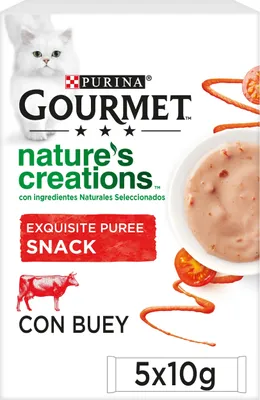 Productafbeelding van Gourmet-puree rundvlees, 11 porties van 5 gram per stuk