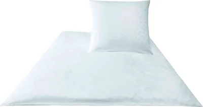Produktbild von JOOP! Mako-Satin Bettwäsche 4020 Cornflower 135x200cm + 40x80, Farbe weiss