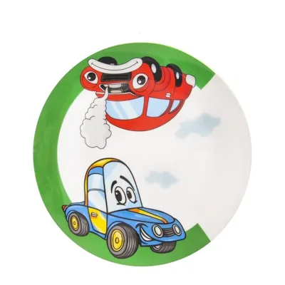 Obrázok produktu pre Orion 128407 Plytký detský tanier AUTO 21 cm
