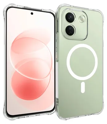 Productafbeelding van MagSafe TPU telefoonhoesje voor Xiaomi Redmi Note 17 Pro Max 5G, met magnetische ring en schokbescherming
