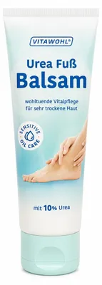 Produktbild von VITAWOHL Urea Fuß Balsam 10% Urea – 75 ml