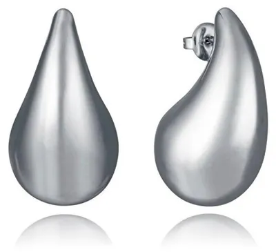 Immagine prodotto di Orecchini in acciaio senza tempo Tear Drop Air 14198E01000