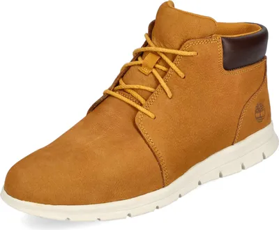 A single Timberland Chukka boot is shown against a white background.