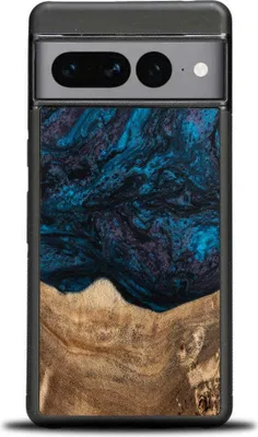 Produktbild von Holzhülle Bewood Unique Planets - Neptun für Google Pixel 7 Pro