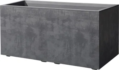 Produktbild von Deroma Pflanzkasten Millenium anthrazit 79 cm