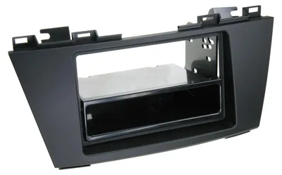 Zdjęcie produktu dla panel radia 2-DIN ze schowkiem Mazda 5(CW) 2010-2015 czarny