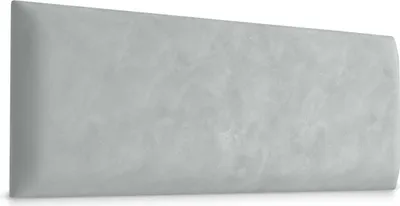Immagine prodotto di Muralo PANNELLO IMBOTTITO Tappezzeria a muro Cuscino per letto Testata del letto Pannello a muro Magic Velvet grigio cenere 2239 90 cm x 30 cm