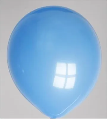 Produktbild von Globos Ballons Blau 100 Stück - Partydekoration Ballons