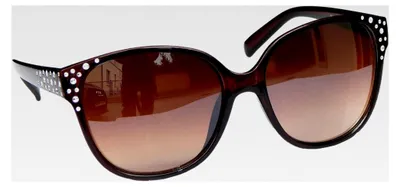 Produktbild von Stylische Damen-Sonnenbrille mit Strasssteinen