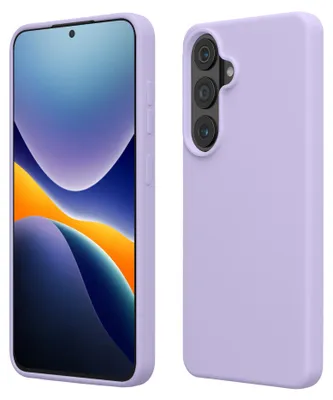Produktbild von kwmobile Handyhülle für Samsung Galaxy S26 Plus Hülle - Case Silikon - Kabelloses Laden - Schutzhülle Cover in Lavendel