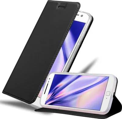 Zdjęcie produktu dla Cadorabo DE-120121, Motorola, Motorola MOTO G4 / G4 PLUS, Czarny