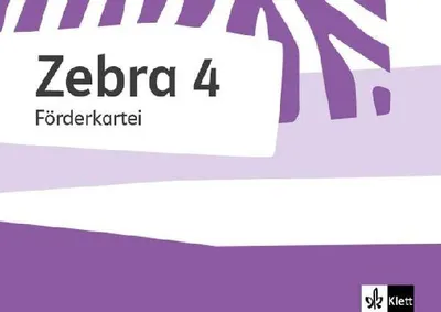 Produktbild von Zebra 4. Förderkartei Klasse 4