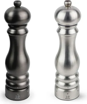 Produktbild von PEUGEOT Mühlenset 22cm Pfeffermühle Carbon Salzmühle Edelstahl PARIS CHEF