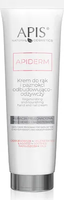 Zdjęcie produktu dla Apis - Apiderm - Krem odbudowująco-odżywczy do rąk i paznokci, po chemio- i radioterapii 100ml