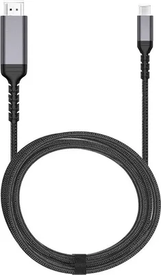 Produktbild von INF 4K 60Hz Adapterkabel USB C auf HDMI Kabelkonverter Schwarz 200 x 0.93 cm 2