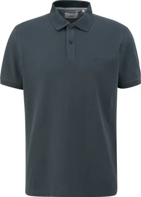 Produktbild von s.Oliver Poloshirt für Herren Regular Fit aus 100% Baumwolle mit Polokragen und kurzen Ärmeln