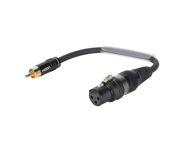 Immagine prodotto di Adattatore per cavo XLR(F)/Cinch(M) da 0,15 m