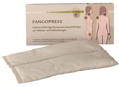 Produktbild von FANGOPRESS gebrauchsfertige Kompresse aus Jurafango zur Wärme- und Kältetherapie 23 x 54 cm, 1 St. Kompressen