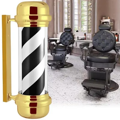 Obrázok produktu pre Stropní sloupková lampa LED barber, barber znak reklama salon 94,5 cm