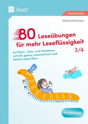Produktbild von 80 Leseübungen für mehr Leseflüssigkeit 3/4