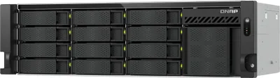 Produktbild von QNAP TS-H1655XEU-RP, Speicherserver, Rack (3U), Intel Atom®, C5125, 8 GB, DDR4