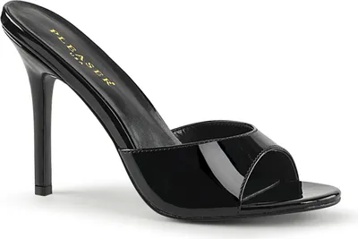 Produktbild von CLASSIQUE-01 Damen Slipper von Pleaser, Schwarz Lack , EU 40, US 10