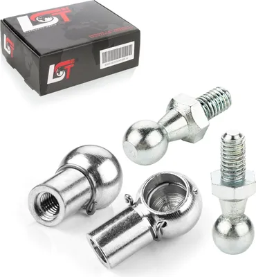 Produktbild von 2x Kugelpfanne mit Kugelzapfen M6 10mm für VW SEAT SKODA