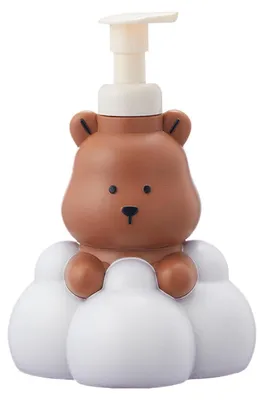 Imagen del producto de Dispensador de jabón con forma de oso divertido para lavar las manos