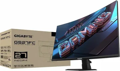 Produktbild von Gigabyte Gs27Fc 68,6Cm 27Zoll Edge Va 1920X1080 Fhd 250Cd/M2 180Hz 2Xhdmi 2.0 1Xdp 1.4