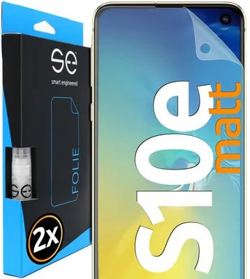 Immagine prodotto di 2 pellicole protettive 3D se® (antiriflesso) per Samsung Galaxy S10e