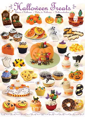 Image de EUROGRAPHICS Puzzle de bonbons d'Halloween 1000 pièces