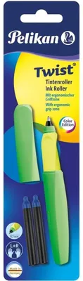 Produktbild von Pelikan 807319, Drehender versenkbarer Stift, Grün, Gelb, Grün, Beidhändig, Deutschland