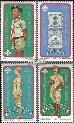 Produktbild von Briefmarken Bophuthatswana 1982 Mi 84-87 (kompl.Ausg.) FDC Pfadfinder