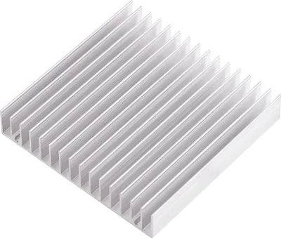 Obrázek produktu pro 1ks hliníkový chladič Dobrá tepelná vodivost chladiče Chladicí ploutev 100*100*18MM