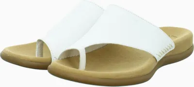Produktbild von Gabor Shoes Zehensteg - Weiß Glattleder Größe: 46 Normal