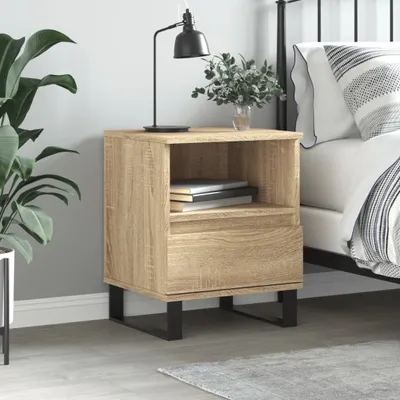 Obrázek produktu pro vidaXL Noční stolek Sonoma Dub 40x35x50 cm výrobek ze dřeva