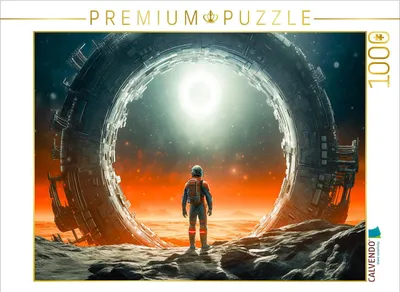 Produktbild von CALVENDO Puzzle Sternentor | 1000 Teile Lege-Größe 64x48cm Foto-Puzzle für glückliche Stunden