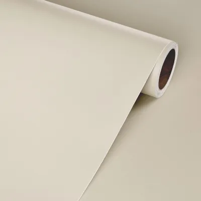 Obrázek produktu pro Samolepicí tapeta, béžová, rozměry 40 cm x 10 m, voděodolná fólie, vhodná do ložnice