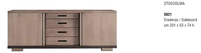 Produktbild von Sideboard Klassisch Stil Wohnzimmer Kommoden Lowboard rtv  Design Kommode