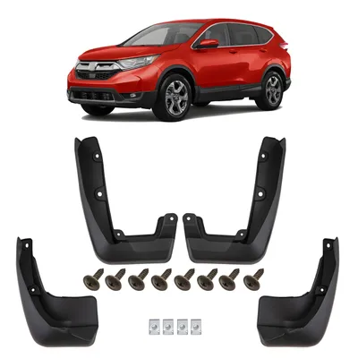 Produktbild von HERSTMOTO Schmutzfänger, 4er-Set Schmutzfänger-Kit Spritzschutz Schmutzfänger mit Befestigungssatz, passend für Honda CR-V V 2018-2023