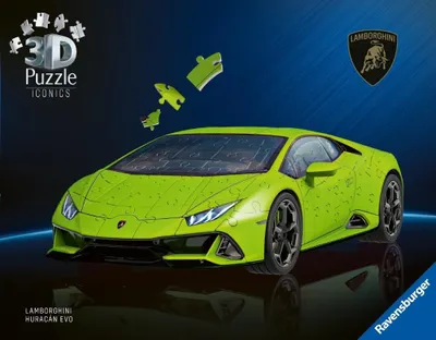 Zdjęcie produktu dla Puzzle 3D Lamborghini Huracn EVO-Verde