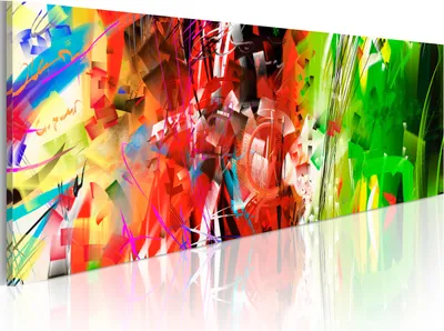 Produktbild von Modernes Wandbild 020101-107 (120x40) - 1 Teilig Bilder Fotografie auf Vlies Leinwand Foto Bild Dekoration Wand Bilder Kunstdruck Abstrakt