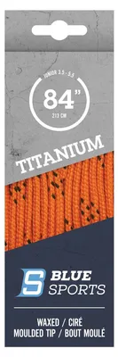 Produktbild von Schnürsenkel Blue Sports Titanium Pro gewachst orange 120"/304cm