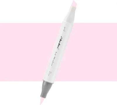 Zdjęcie produktu dla OHUHU dwustronny marker alkoholowy Brush & Chisel, RV130 Queen Pink