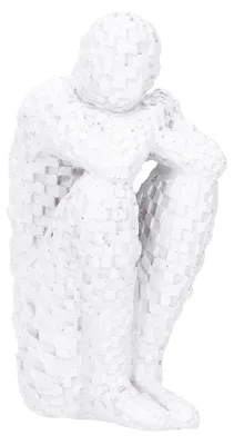 Obrázek produktu pro Abstraktní figurky myslitelů z umělé pryskyřice, sochy, kancelář, domácí dekorace, doplňky, umělecké řemeslo, bílá